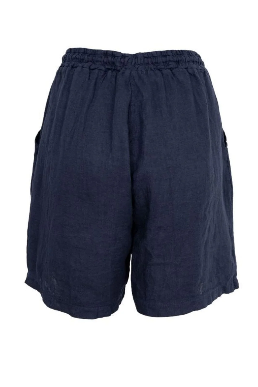 Black Colour - Bcmelina Linen Shorts 40575 - Navy - Image 4