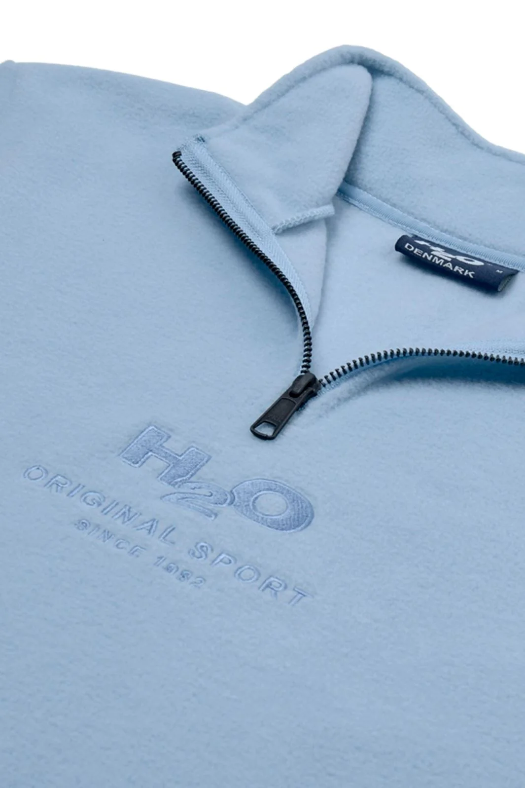 H2O - Blåvand II Fleece Half Zip - Baby Blue - Image 4