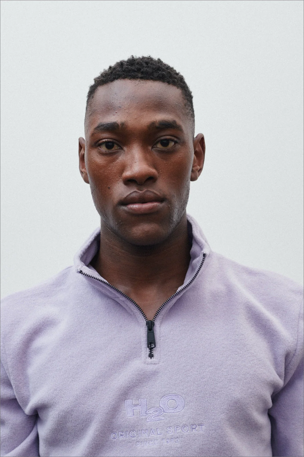 H2O - Blåvand II Fleece Half Zip - Lilac - Image 3