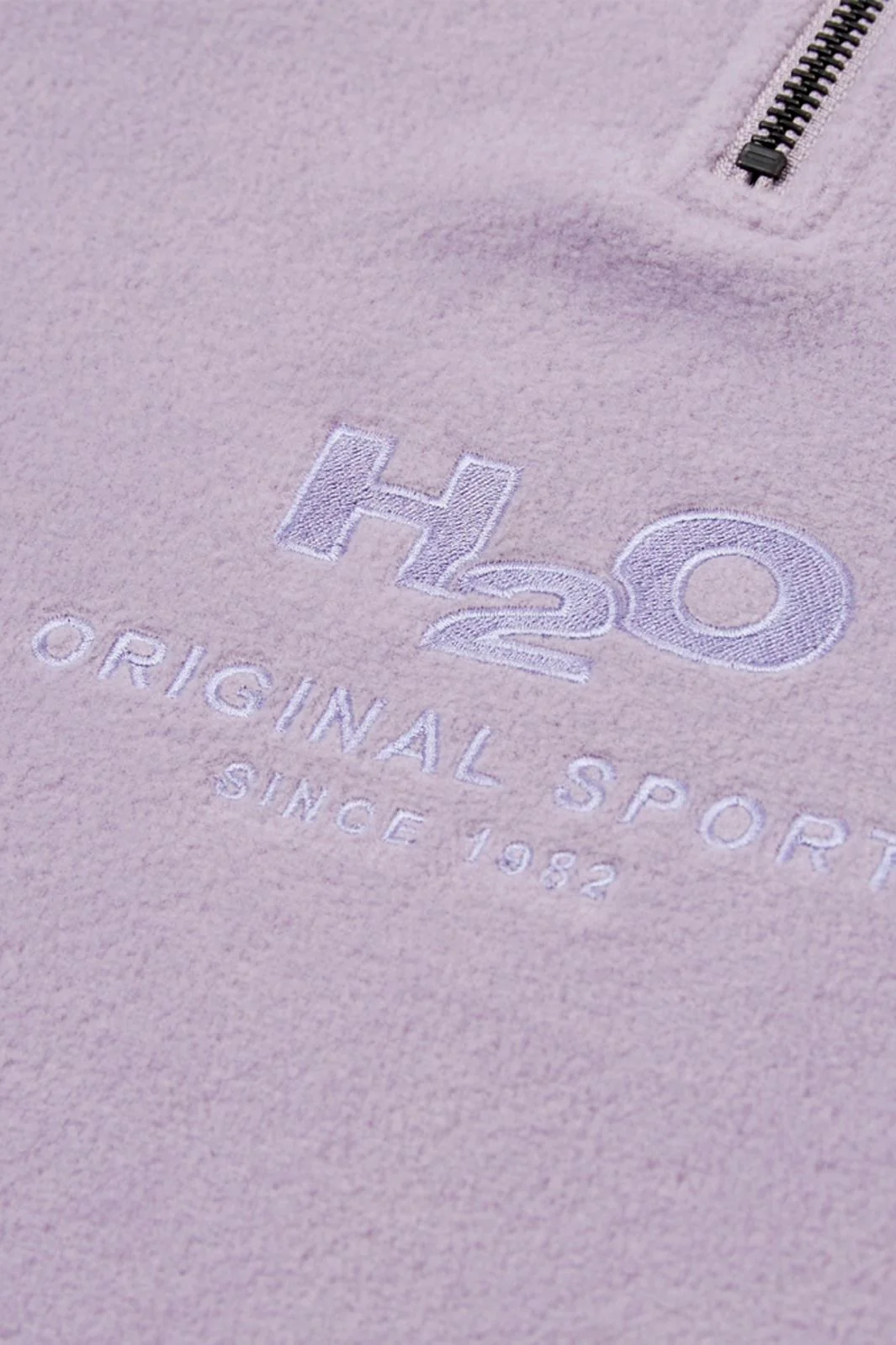 H2O - Blåvand II Fleece Half Zip - Lilac - Image 4
