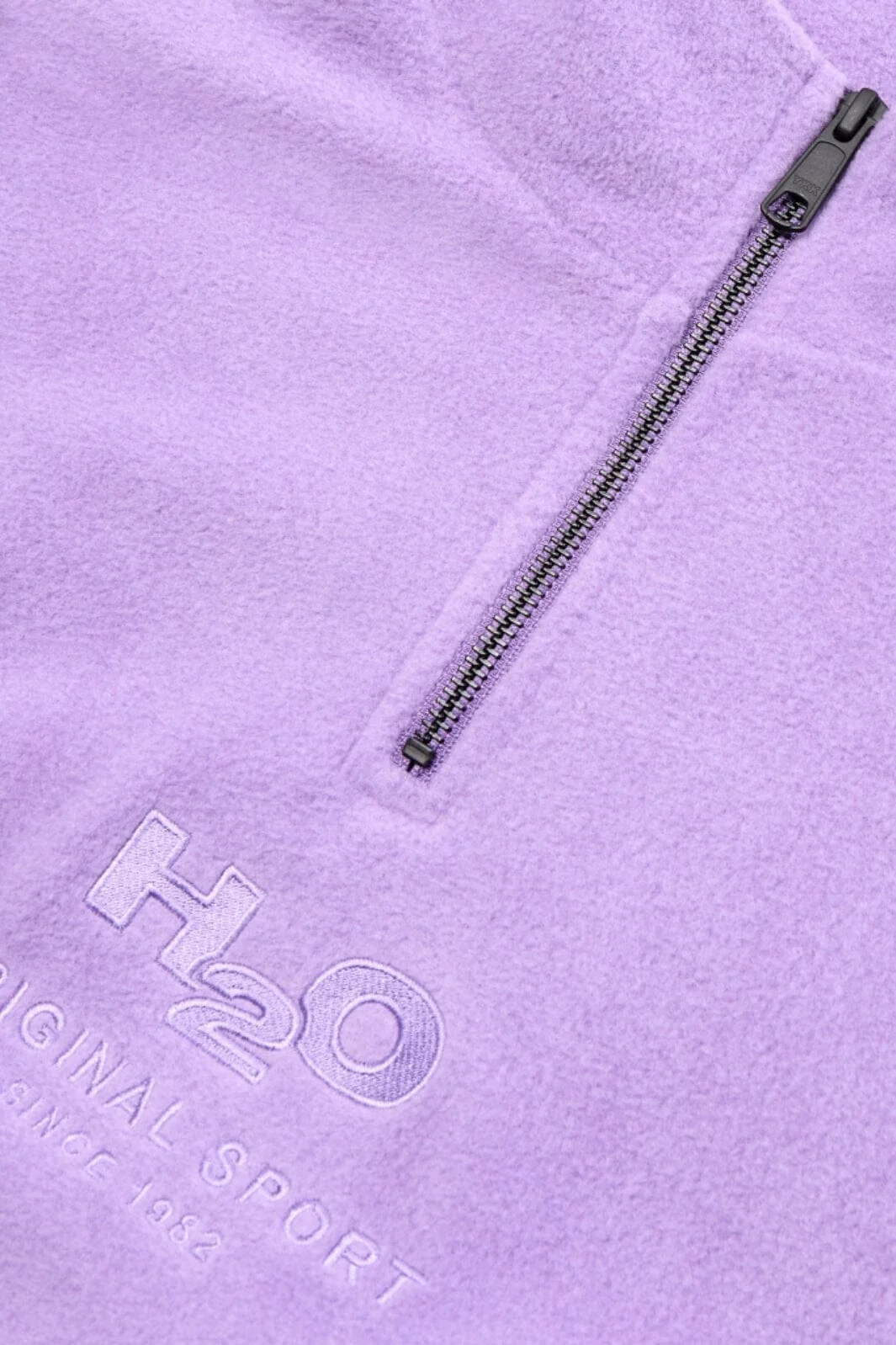 H2O - Blåvand II Fleece Half Zip - 3591 Amethyst - Image 3