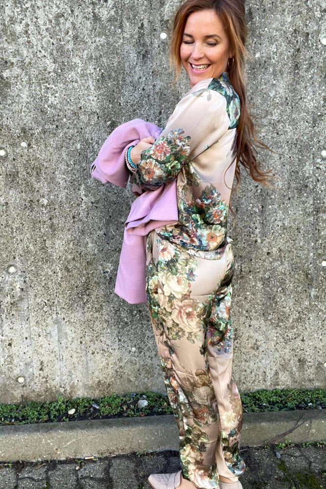 Karmamia - Cornelia Shirt - Daisy Mocha - Image 4