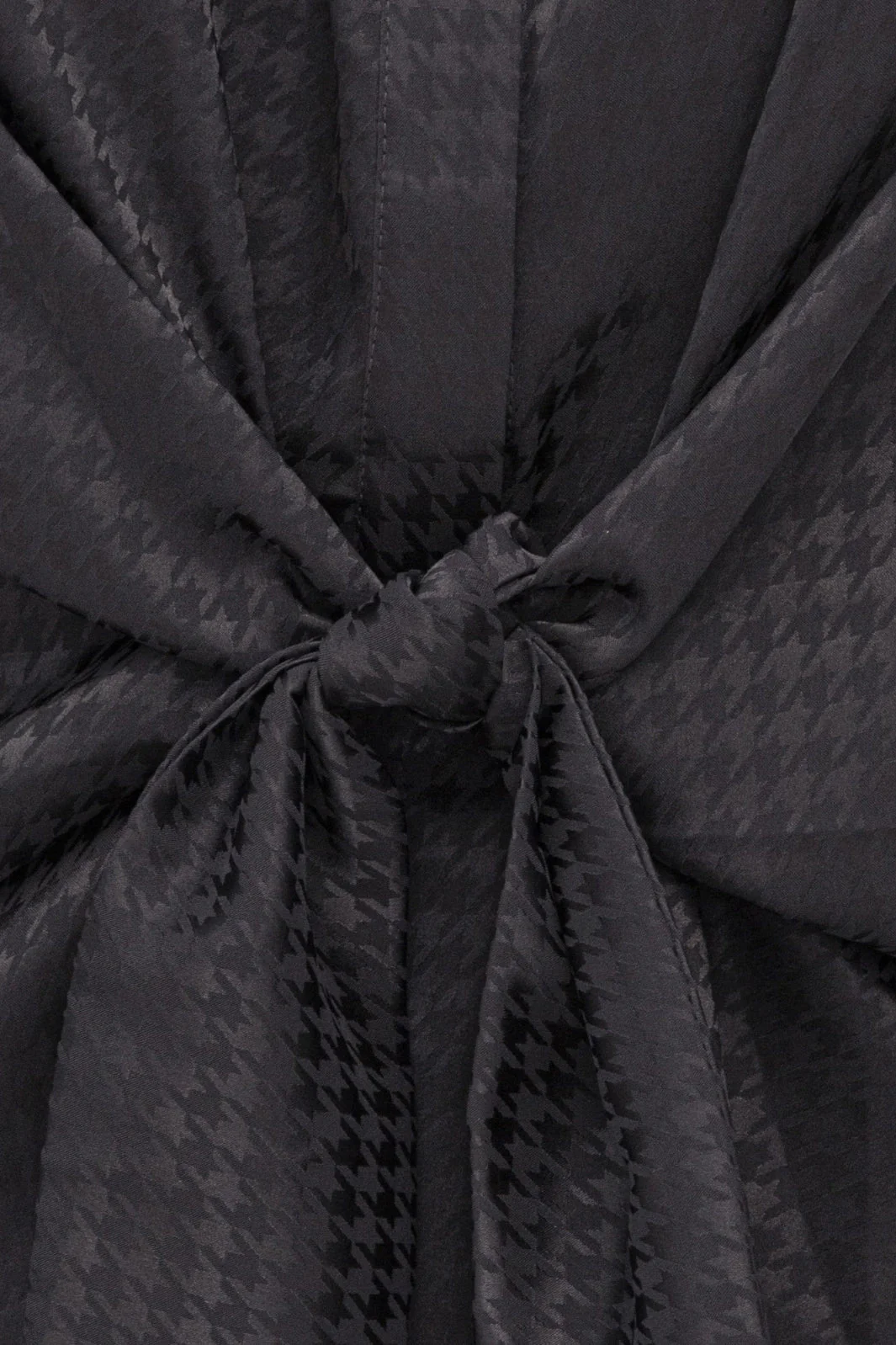 Karmamia - Lee Shirt - Navy Houndstooth - Image 3