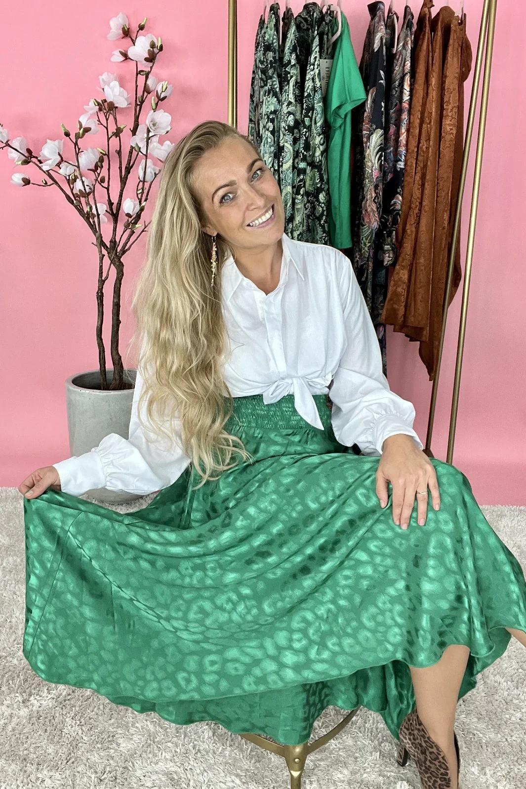 Karmamia - Lee Shirt - White Cotton - Image 7