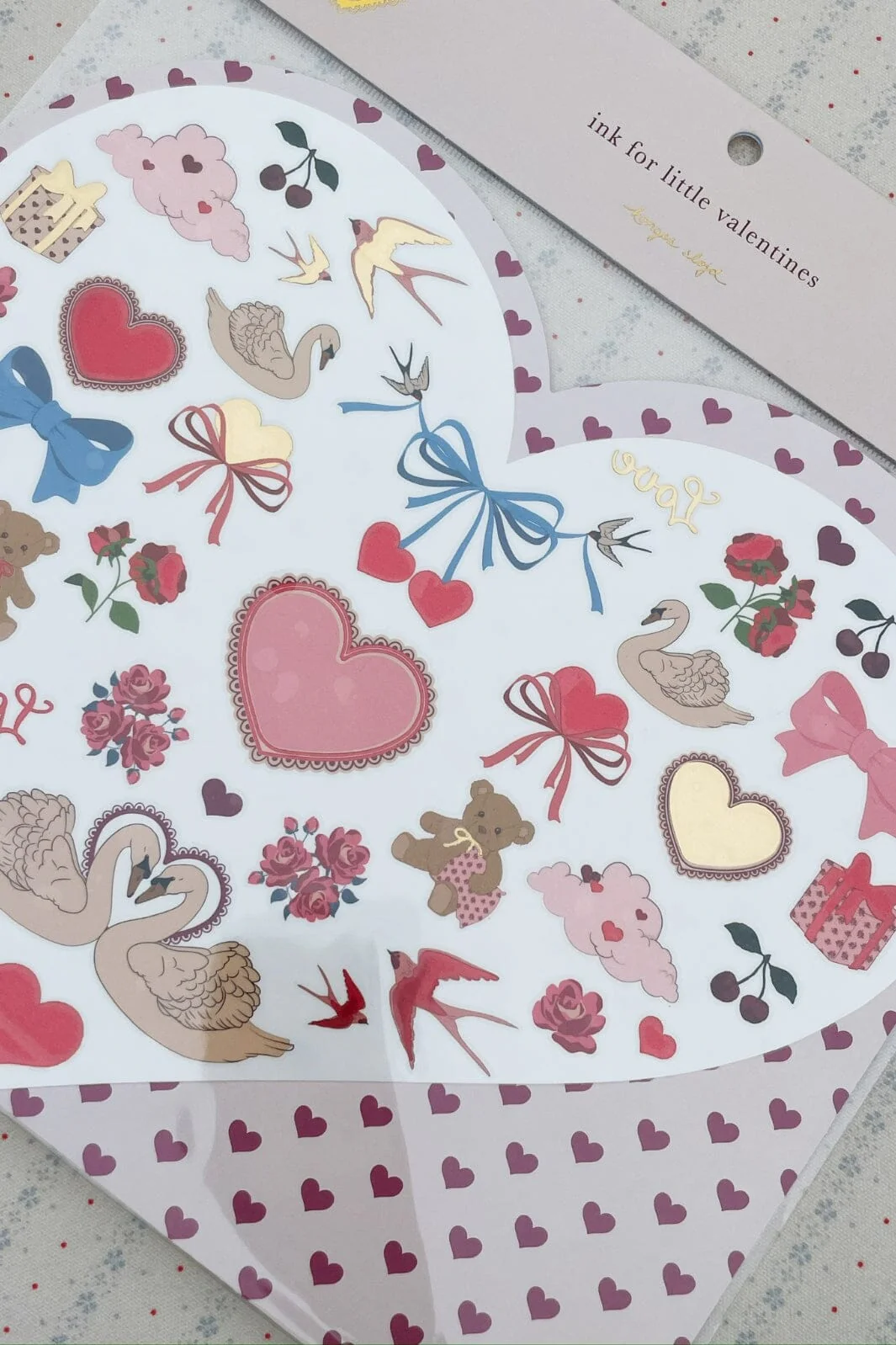 Konges Sløjd - Valentines Tattoos Ks103360 - Red - Image 5