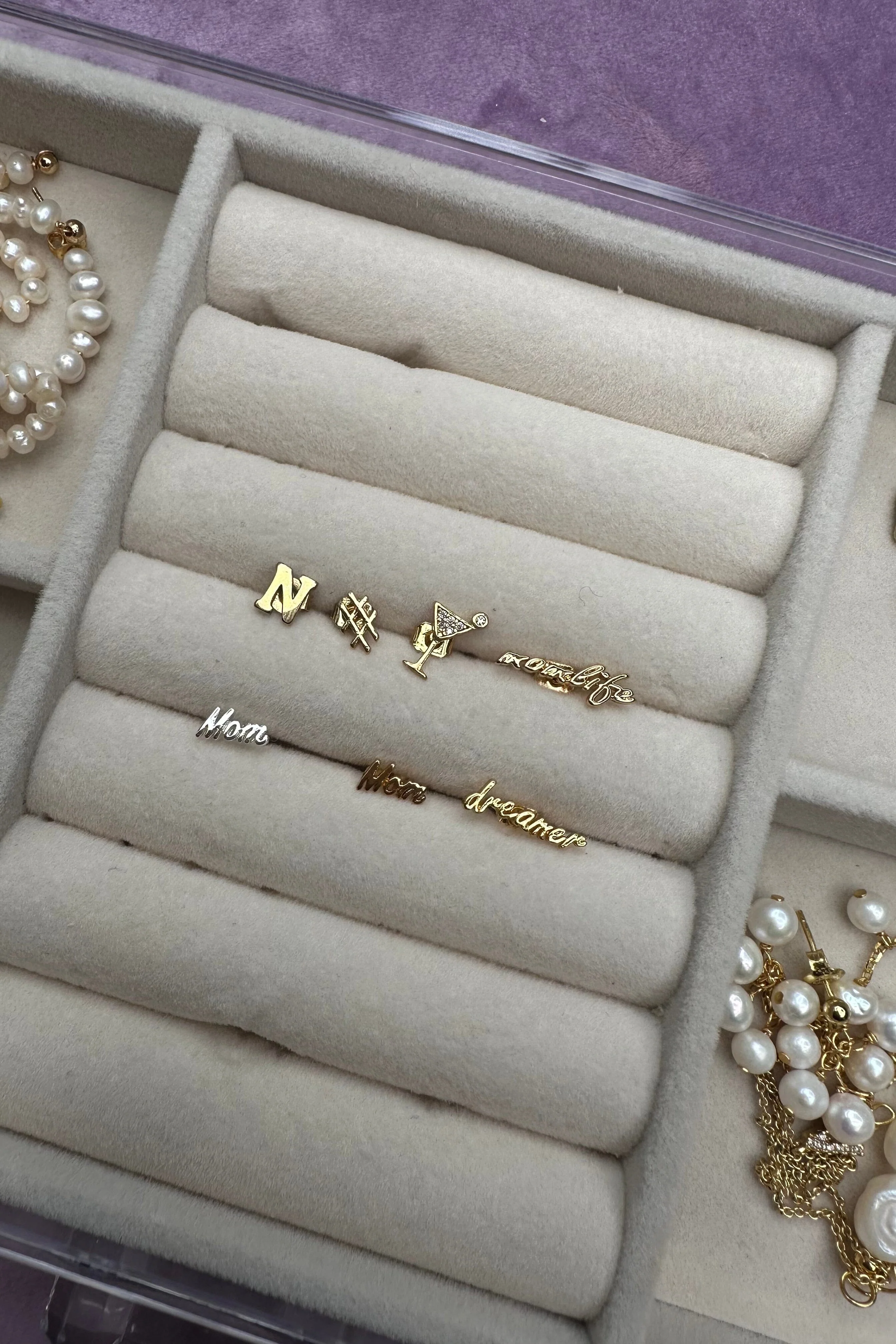 Mellow Moon - Forgyldt ørering - Vacay (1 stk) - Image 9