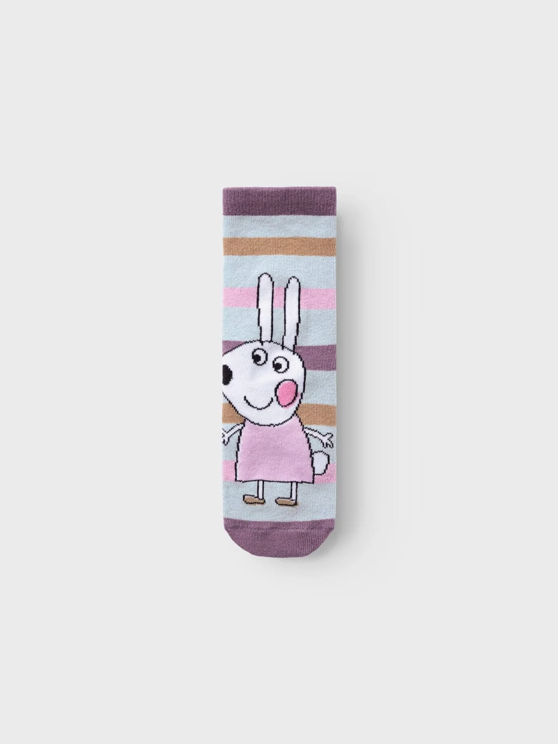 Name It - Nmfamina Peppapig Sock - 4567700 Pastel Lavender 3P Arctic Dusk+Ether+Pastel Lavender - Image 4
