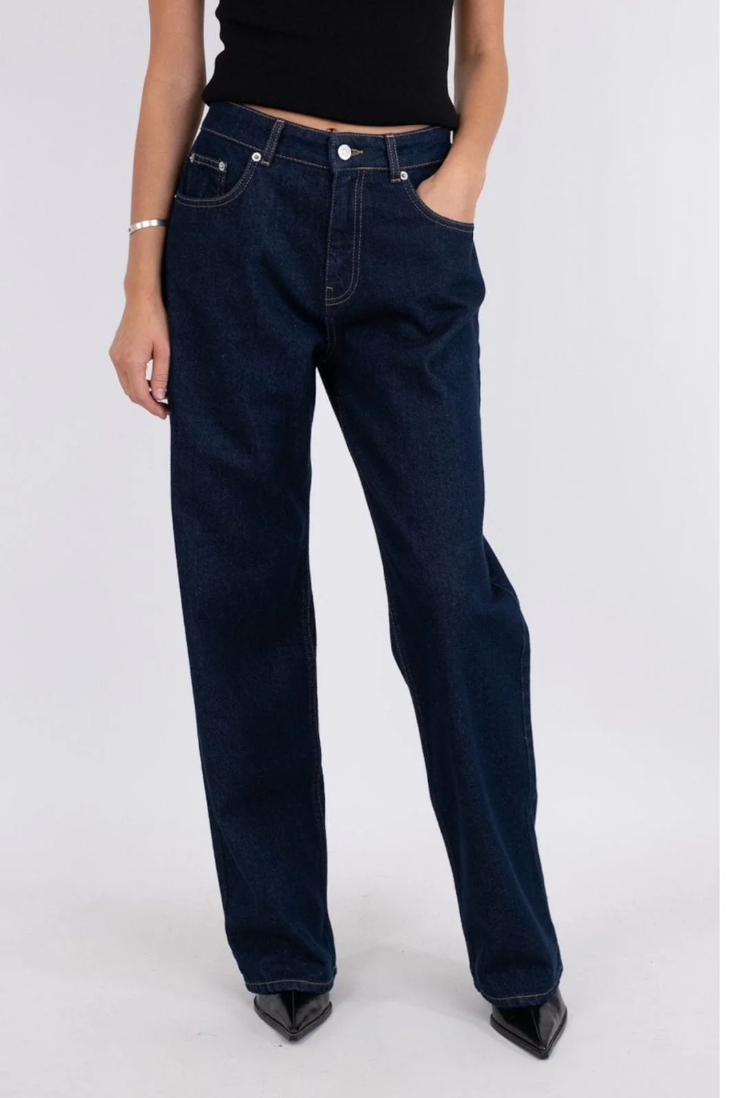 Neo Noir - Simona D Pants - Dark Blue - Image 3