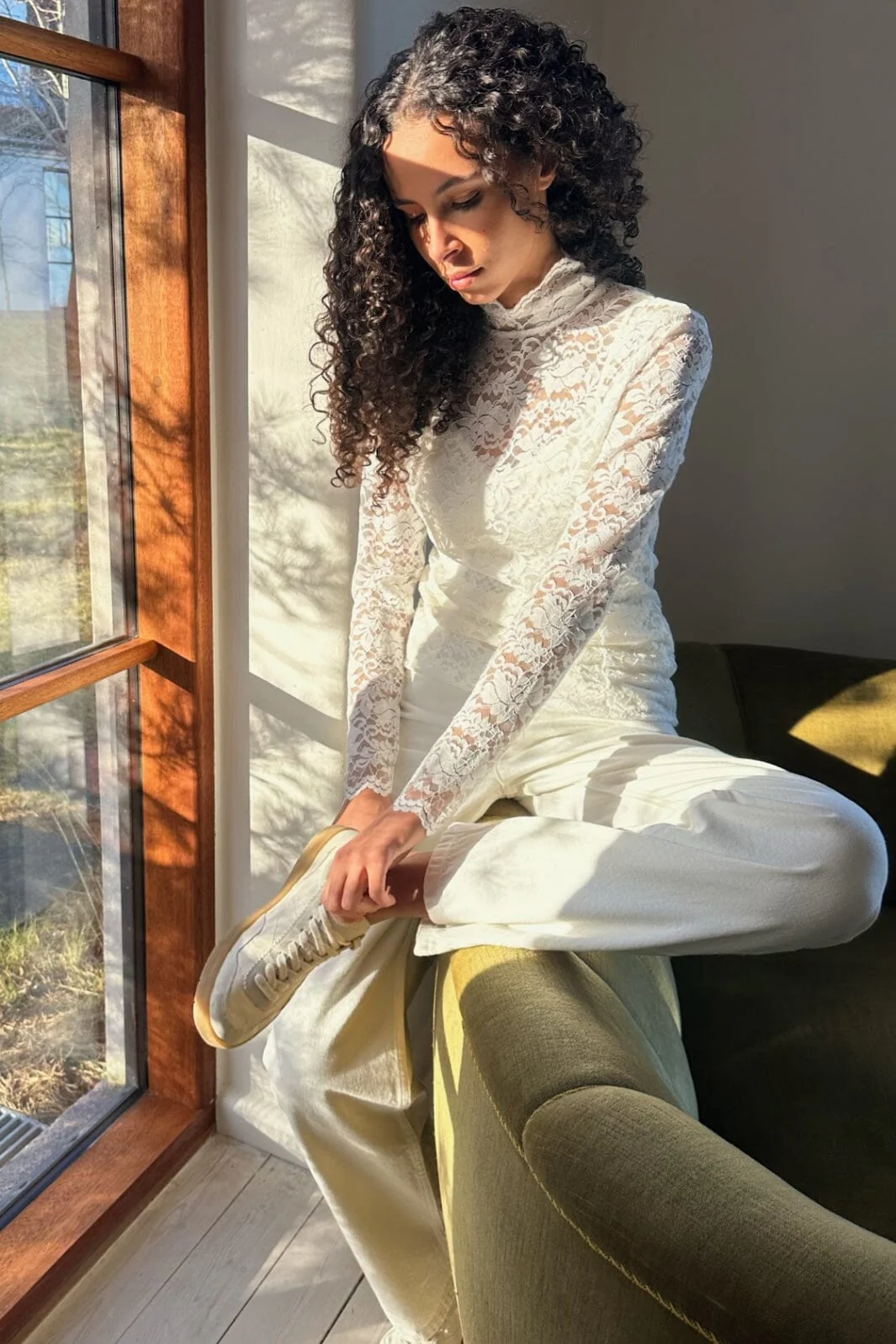 Neo Noir - Simona D Pants - White - Image 5