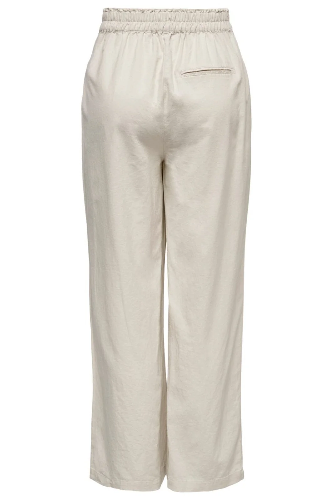 Only - Onltokyo Linen Blend Pant - 3996929 Moonbeam - Image 3