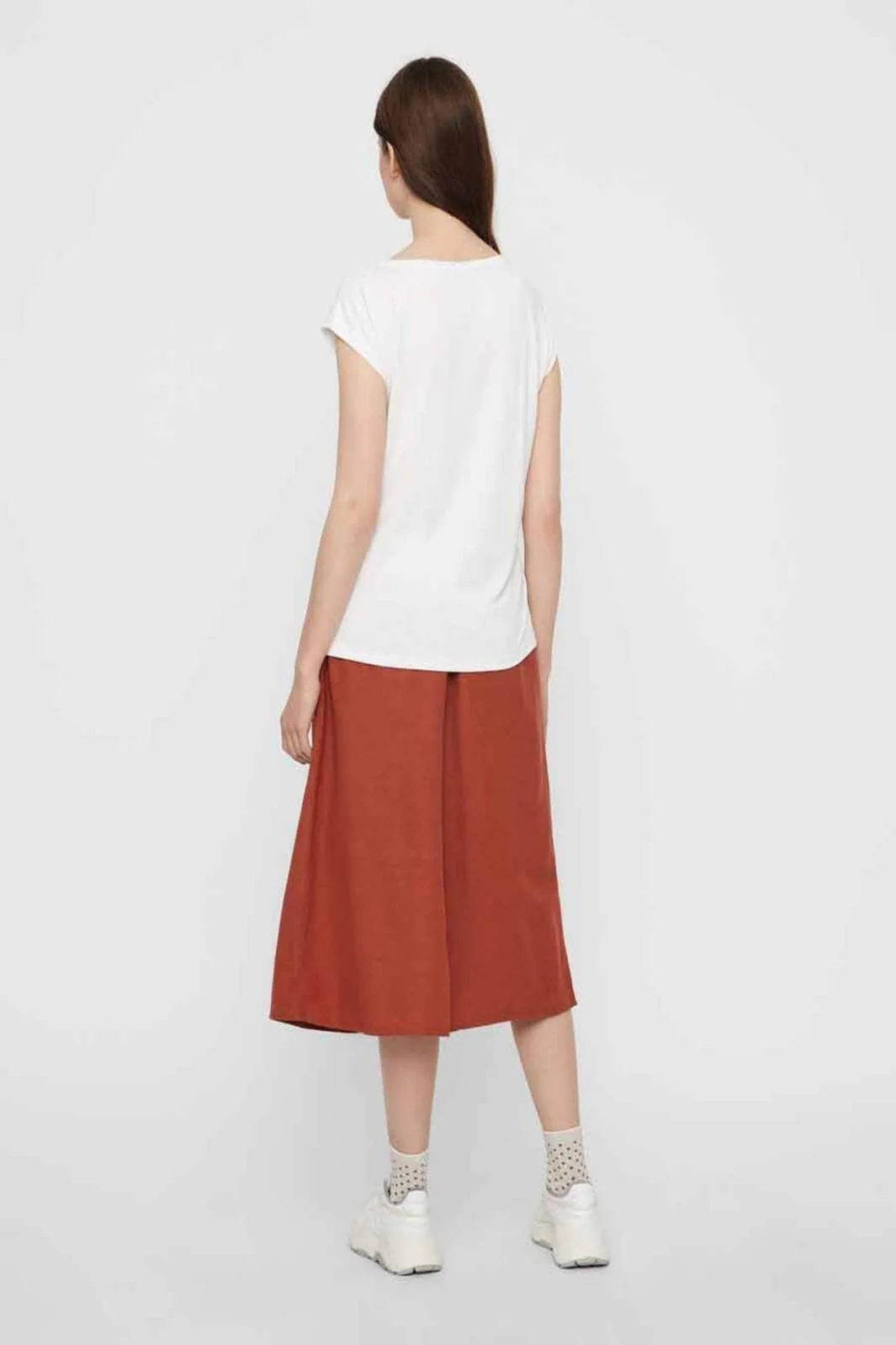 Pieces - Kamala Tee - Bright White - Image 5