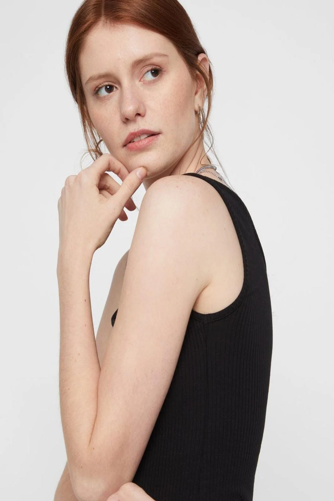 Pieces - PcKitte Tank Top - Black - Image 5