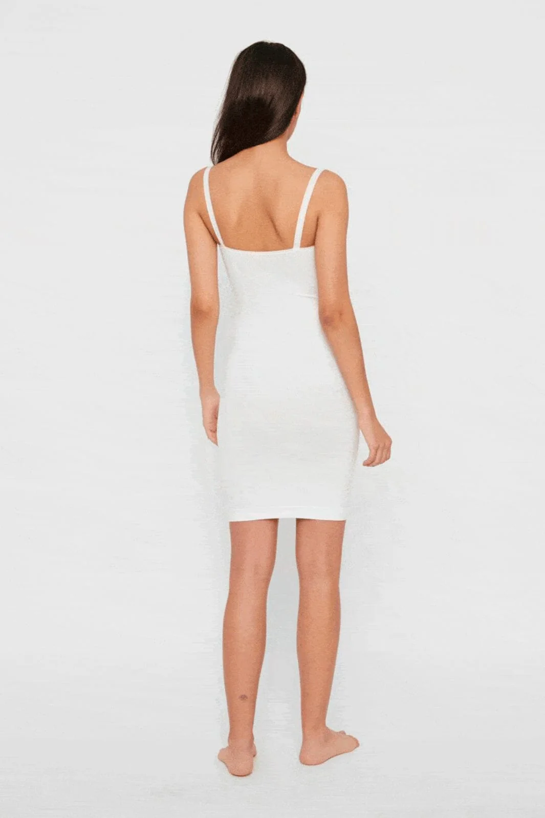 Pieces - Pcballroom Long Singlet - White - Image 4